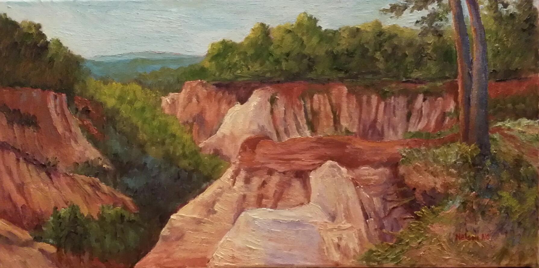 Summer at Providence Canyon by Sharon Nelson