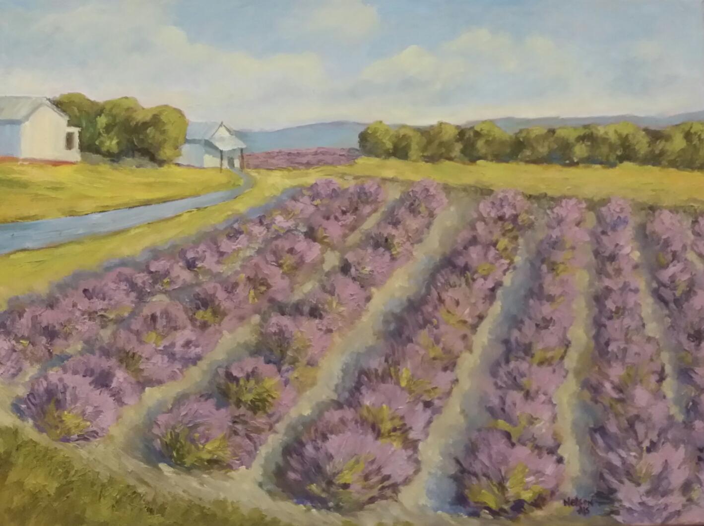 Lavender Spring by Sharon Nelson